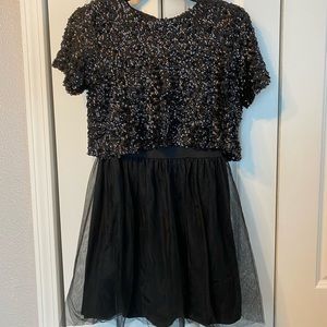Forever 21 dress. Sequin top and tulle skirt